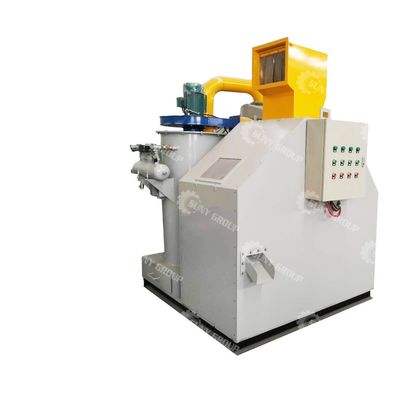 Produit final Granules de cuivre et de plastique issus de la machine de recyclage des déchets de fil de cuivre