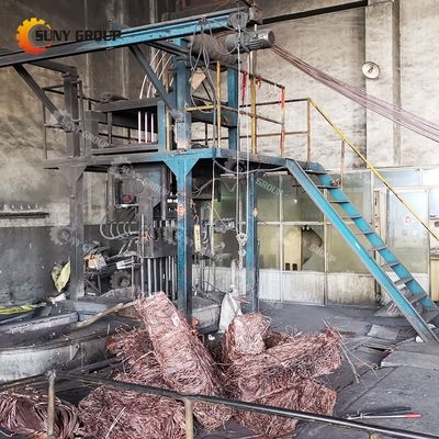 Machine de coulée de cuivre sans oxygène à haute productivité pour la coulée à double courant