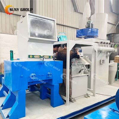 Ligne de production de recyclage du cuivre 100-1000 kg Capacité pour le produit final de plastique de cuivre
