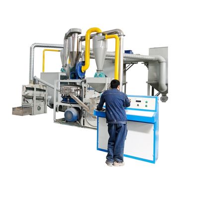 Machine de recyclage de cuivre métallique avec un taux de séparation élevé