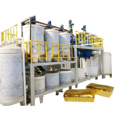 Machine de raffinage d'extraction de métaux précieux