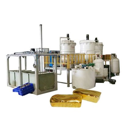 Machine de recyclage de déchets de PCB de 1000 kg avec inspection vidéo et extraction de métaux précieux