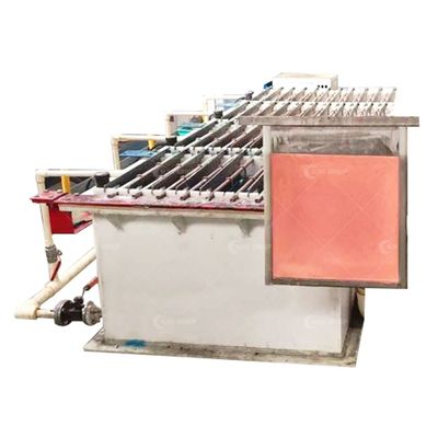 Ligne de production de récupération de cuivre à cathode d'or de 2000 kg avec inspection vidéo