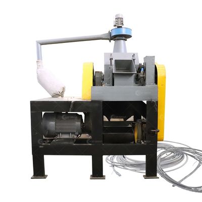 Machine de recyclage de câbles renforcés d'acier à conducteur en aluminium avec ACSR de coupe de fil