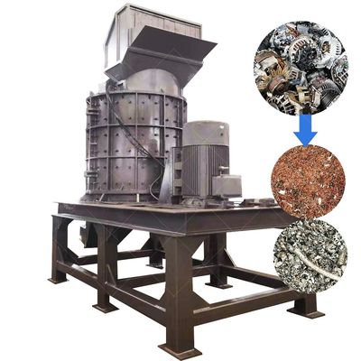 Machine de concassage de déchets d'acier avec conception de concassage à marteau vertical et poids unitaire de 40 kg