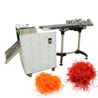 2/4/6mm taille de coupe de soie de papier d'emballage cadeau déchiqueteur pour des solutions d'emballage personnalisables