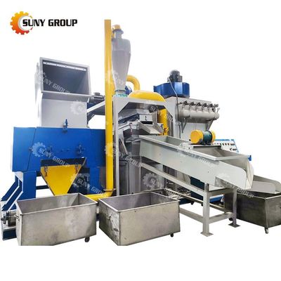 Taux de tri de 99% Machine de recyclage et de séparation de câbles de fil contrôlés par PLC à un prix abordable