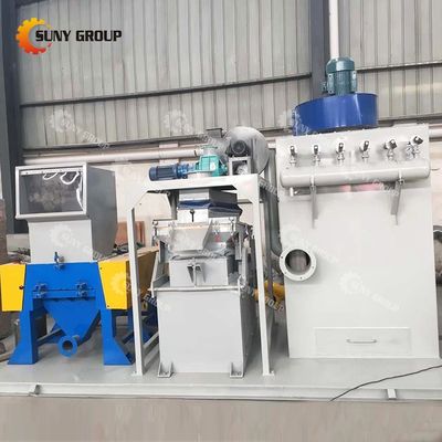 Fabrique de machines de recyclage de câbles de terre à séparation de fil de cuivre avec composants de base PLC