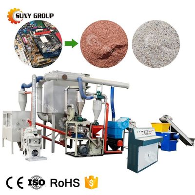 Machine de recyclage des déchets de circuits imprimés électroniques pour ordinateurs