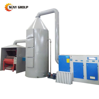 380V/220V Voltage machine de démontage de déchets et de déchets avec une puissance de 25 kW