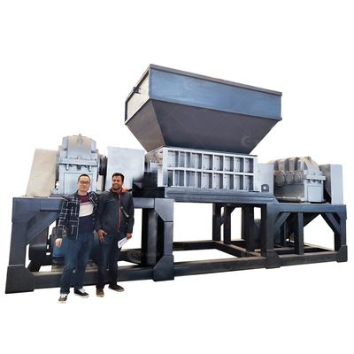 Machine de déchiquetage de voiture d'occasion de 15 kW pour déchiquetage écologique