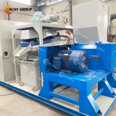 Machine de séparation de l'air par câble de ferraille avec collecteur de poussière à impulsions et pureté de cuivre à 100%