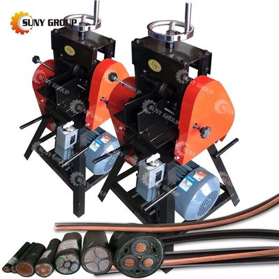 220V/380V Diamètre 10 à 120 mm Machine de décapage de câbles blindés 280 kg pour décapage