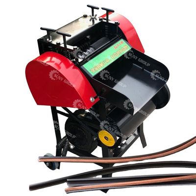 Machine de décapage de câbles en ferraille de grande capacité avec fonction électrique automatique
