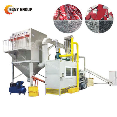 Séparateur de recyclage de panneaux en aluminium et en plastique contrôlé par PLC