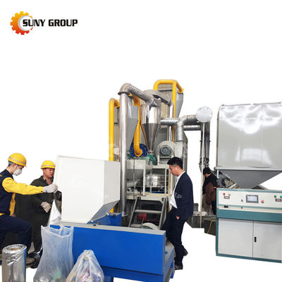 Une machine innovante de séparation de recyclage d'aluminium et de plastique de 85 kW