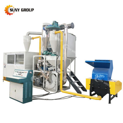 Sécheuse à air chaud et usine automatique de recyclage des déchets d'aluminium-plastique