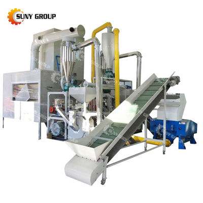 Sécheuse à air chaud et usine automatique de recyclage des déchets d'aluminium-plastique