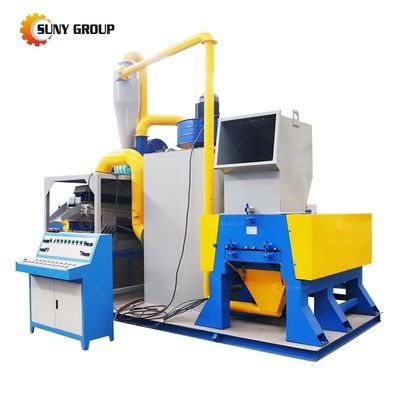 Machine de recyclage de 100 à 1000 kg de déchets de séparateur de fil avec un taux de tri de 99%
