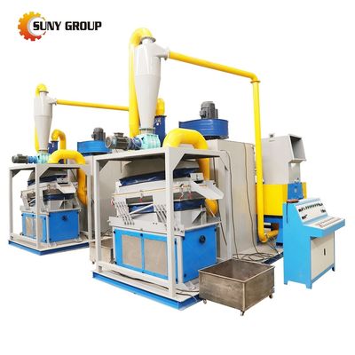 Machine de recyclage de 100 à 1000 kg de déchets de séparateur de fil avec un taux de tri de 99%