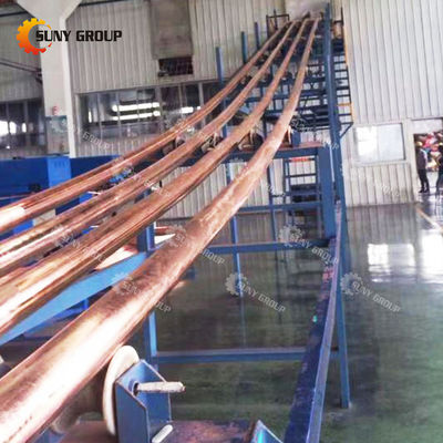 Machine de coulée de cuivre sans oxygène à haute productivité pour la coulée à double courant