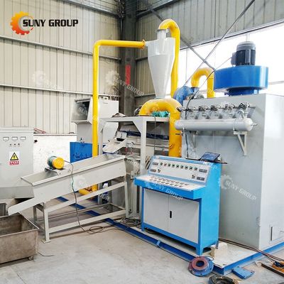 Machine de recyclage des déchets de câbles de cuivre / machine de fabrication de câbles et de câbles électriques homologuée CE