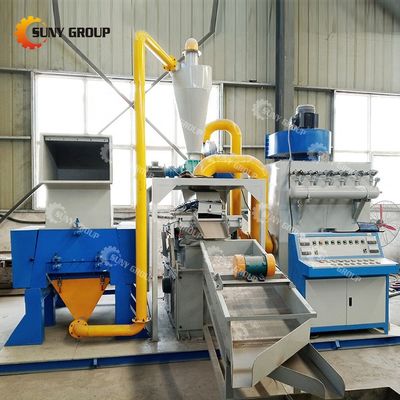 Machine de recyclage des déchets de câbles de cuivre / machine de fabrication de câbles et de câbles électriques homologuée CE