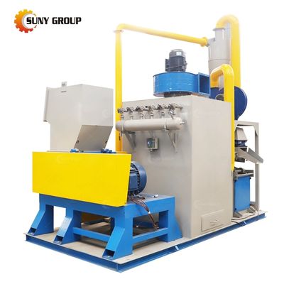 Machines de recyclage de câbles en cuivre en PVC avec machine de séparation de granulateur de fil