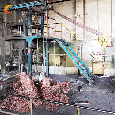 Machine de coulée de cuivre sans oxygène à haute productivité pour la coulée à double courant