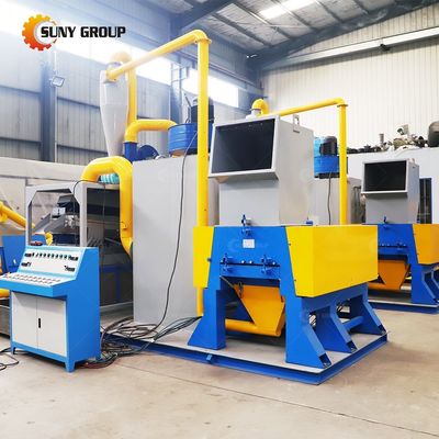 Machines de recyclage de câbles en cuivre en PVC avec machine de séparation de granulateur de fil