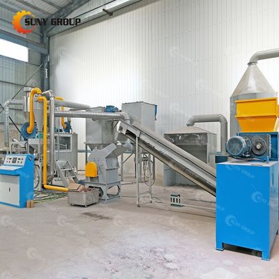 55kW déchets d'ordinateurs téléphones cellulaires cartes de télévision déchets de cartes PCB E machine de recyclage des déchets