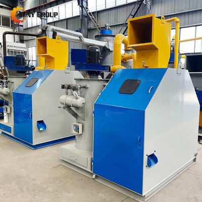 Petite machine de recyclage de déchets de cuivre mini avec contrôle PLC et grande capacité
