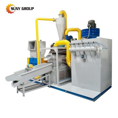 Machine de recyclage de 100 à 1000 kg de déchets de séparateur de fil avec un taux de tri de 99%