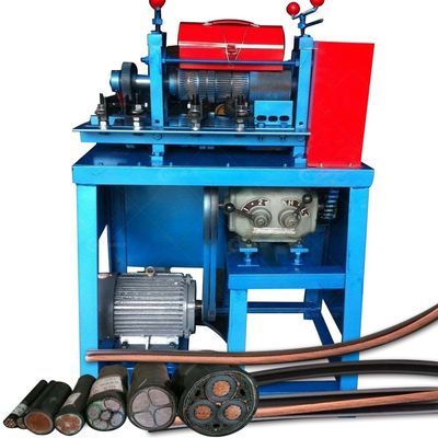 Machine électrique manuelle de décapage de câbles pour l'industrie du recyclage des déchets de câbles 53*43*85cm