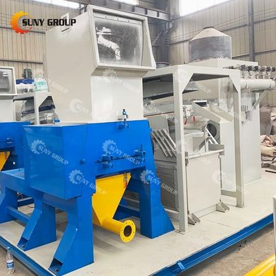 Ligne de production de recyclage du cuivre 100-1000 kg Capacité pour le produit final de plastique de cuivre