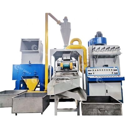 Rate de tri de 99% machine à granuler les déchets de fil de cuivre pour le recyclage et le décapage