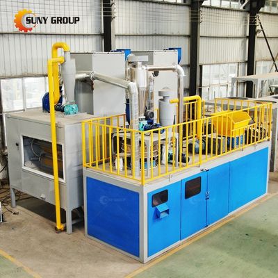 Machine de recyclage de cuivre métallique avec un taux de séparation élevé