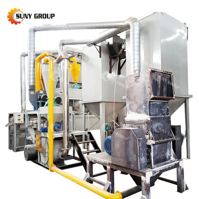 Machine de recyclage de cuivre métallique avec un taux de séparation élevé