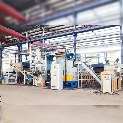 Machine de recyclage de cuivre métallique avec un taux de séparation élevé