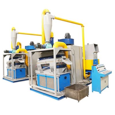 Machine de séparation de cuivre et de plastique de poids de 5000 kg pour granulateur de câbles de ferraille