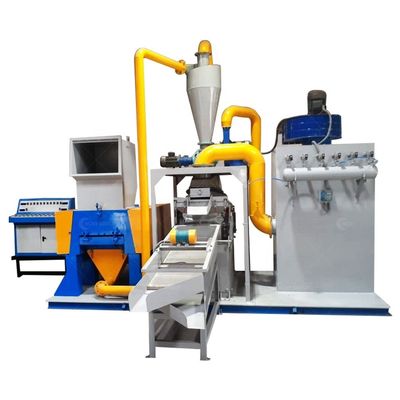 Machine de séparation de cuivre et de plastique de poids de 5000 kg pour granulateur de câbles de ferraille