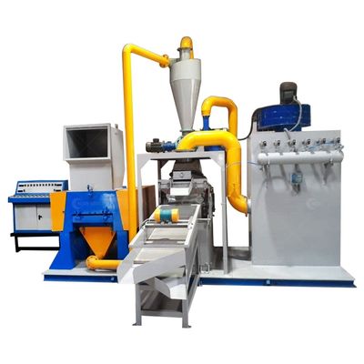 Granulateur de fil de ferraille, séparateur de cuivre, machine pour le recyclage des fils de téléphone Produit final
