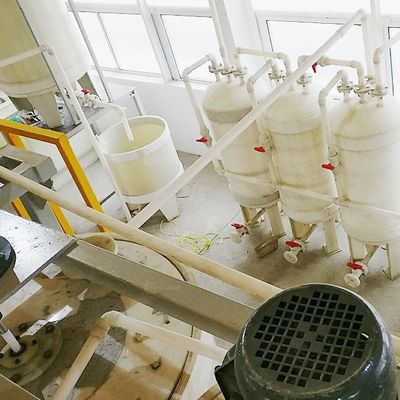 Surface de l'usine de raffinage des métaux précieux Équipement de décapage d'argent et d'électrolyse d'étain
