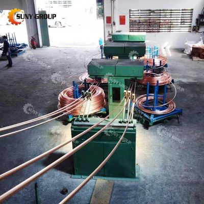 Machine de coulée continue pour tuyaux et barres en laiton/cuivre Matériau de base Cathe cuivre
