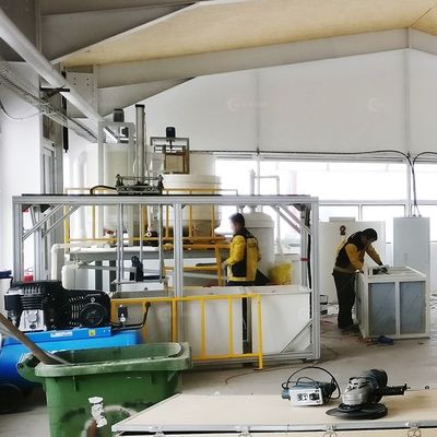 Équipement de décapage d'or pour usine d'extraction de métaux précieux et recyclage de déchets de PCB