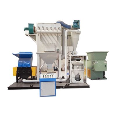Machine de séparation de cloques médicales contrôlée par PLC pour le recyclage des composites en aluminium