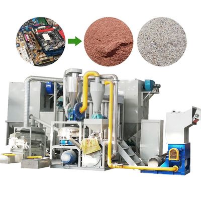 Separateur de débit d'air de raffiner le cuivre de récupération de l'or Scarp PCB machine de recyclage avec le meilleur