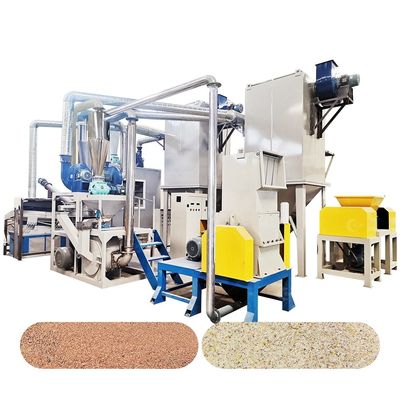 Machine de séparation de cuivre entièrement automatique pour le recyclage des cartes mères