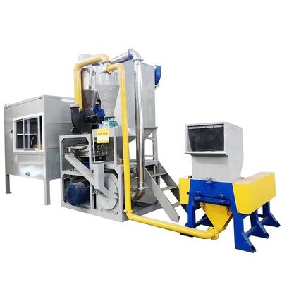 Machine de tri des emballages en aluminium plastique de poids de 2500 kg pour le recyclage de l'acp et du plastique