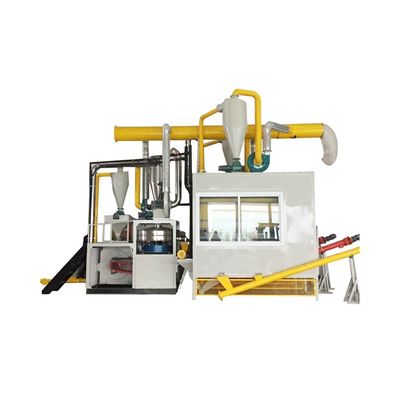Capacité 200-1000 kg/h Système de recyclage automatique pour le tri en ampoules d'aluminium et de plastique